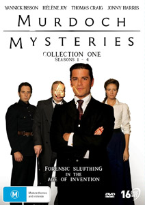 Murdoch Mysteries |Seasons 1-4 |   DVD